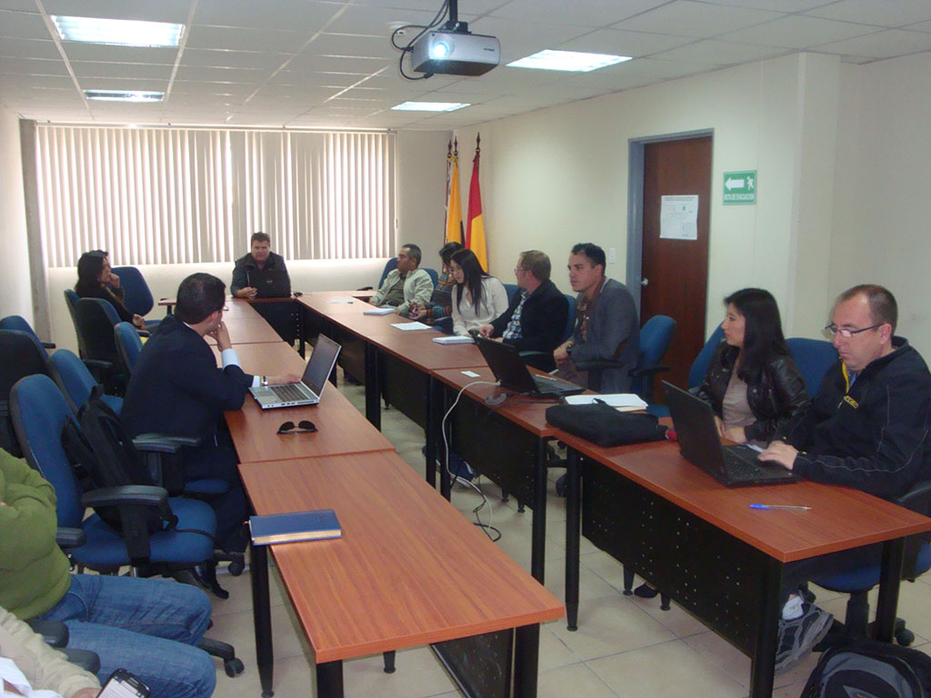 Presentación del Proyecto a la Secretaria de Gestión de Riesgos Zona 6